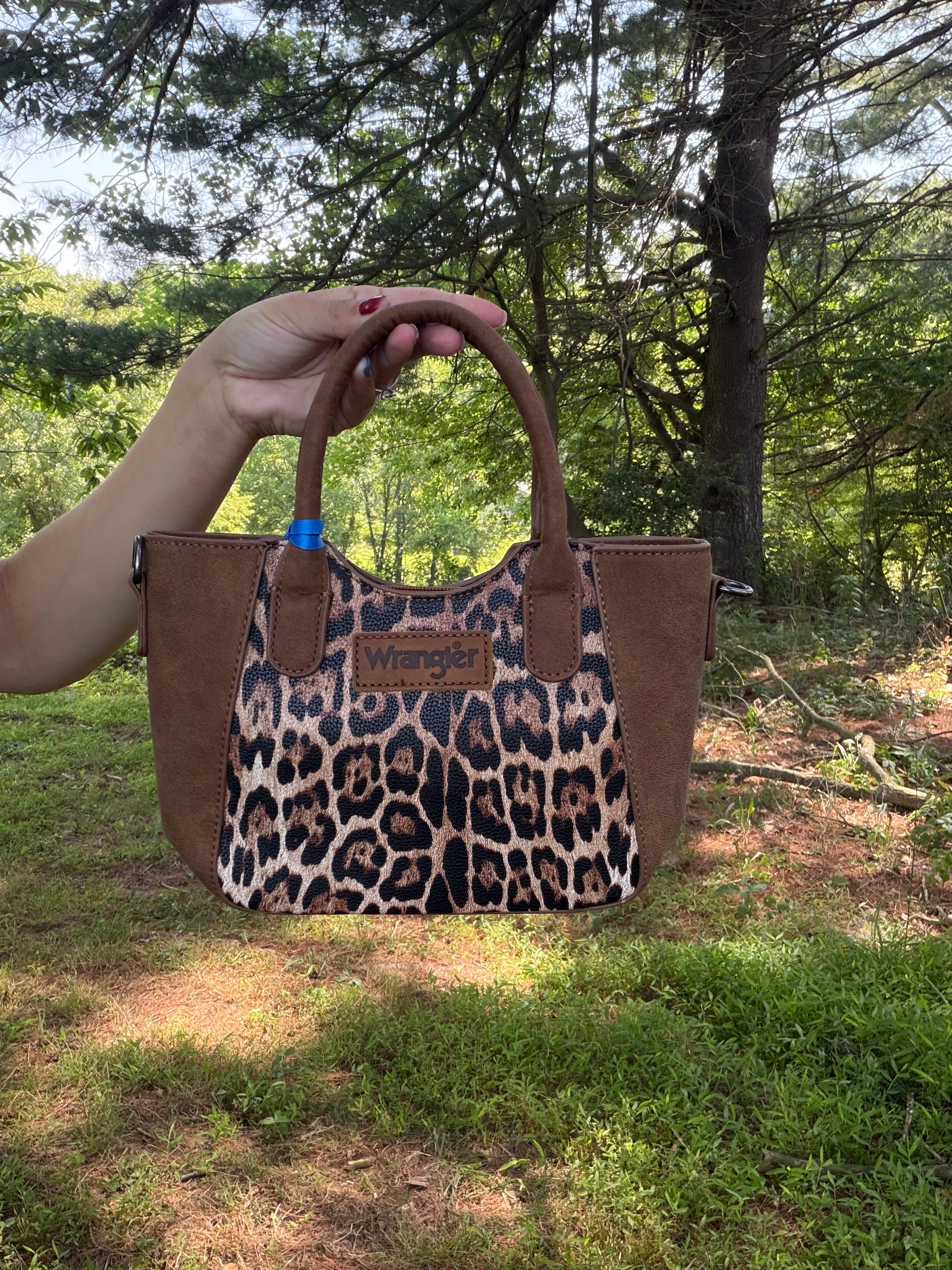 Wrangler Leopard Print tote
