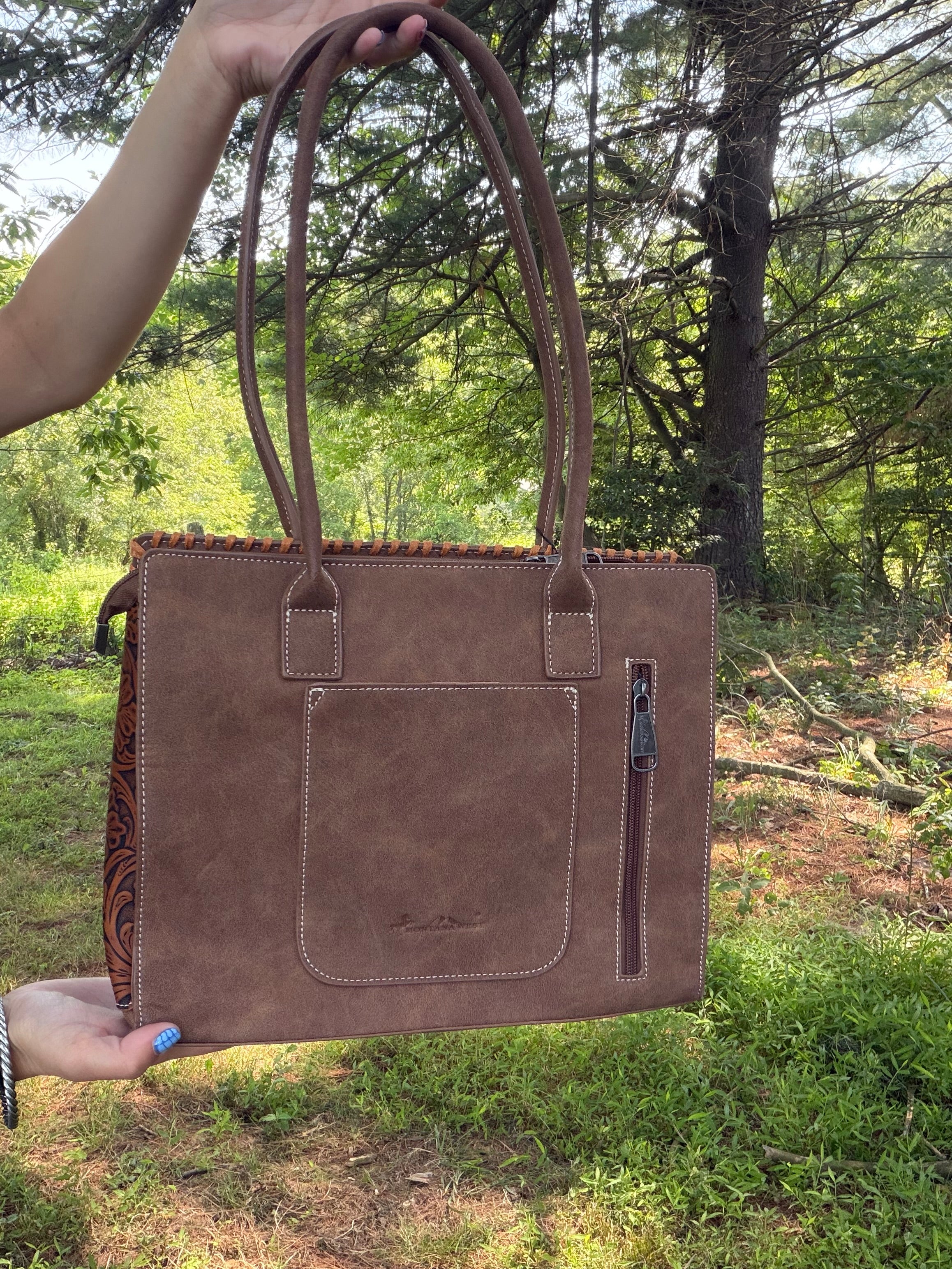 Wrangler Tooled Conceal Carry Tote