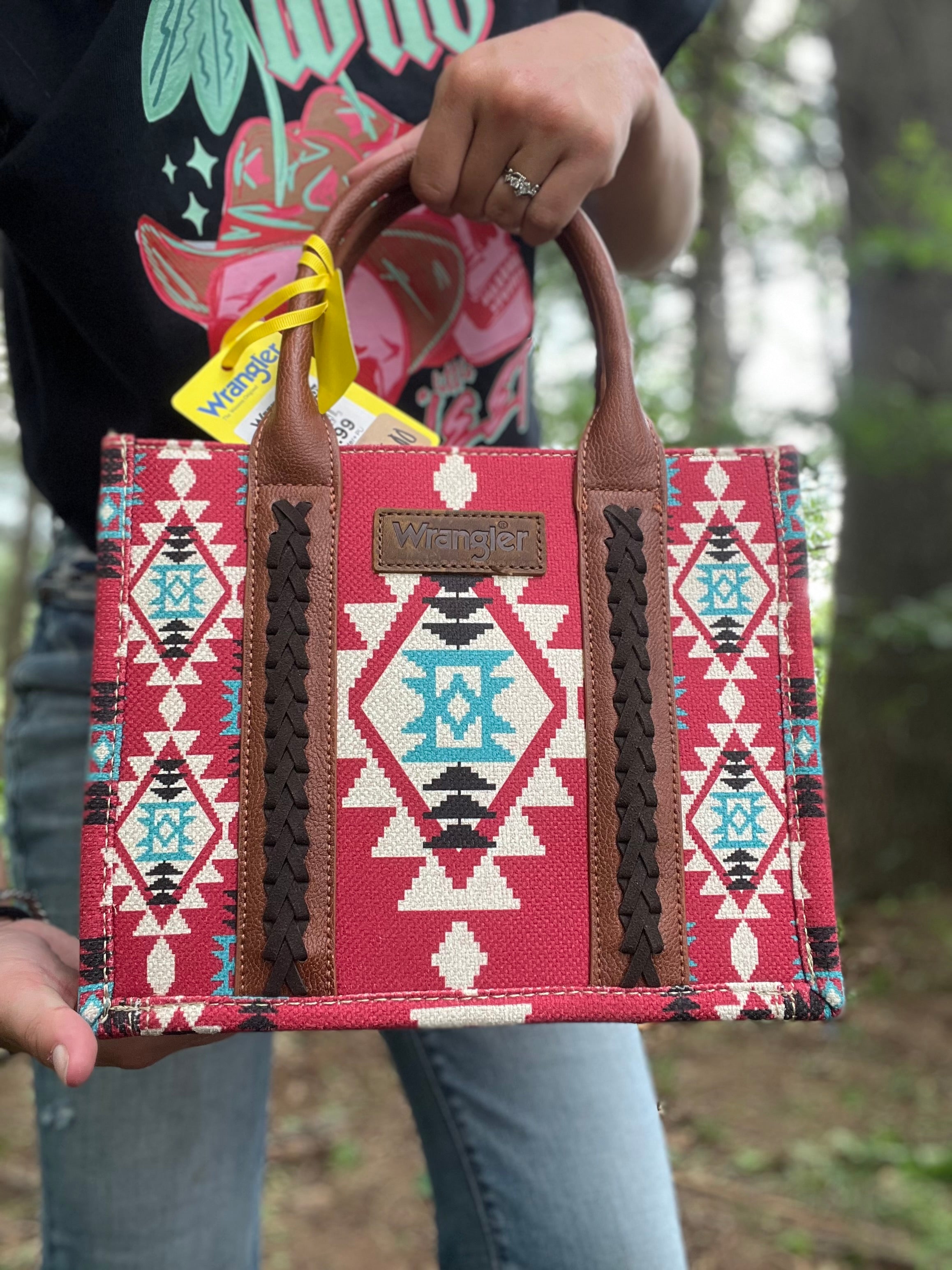 Burgundy Wrangler Crossbody