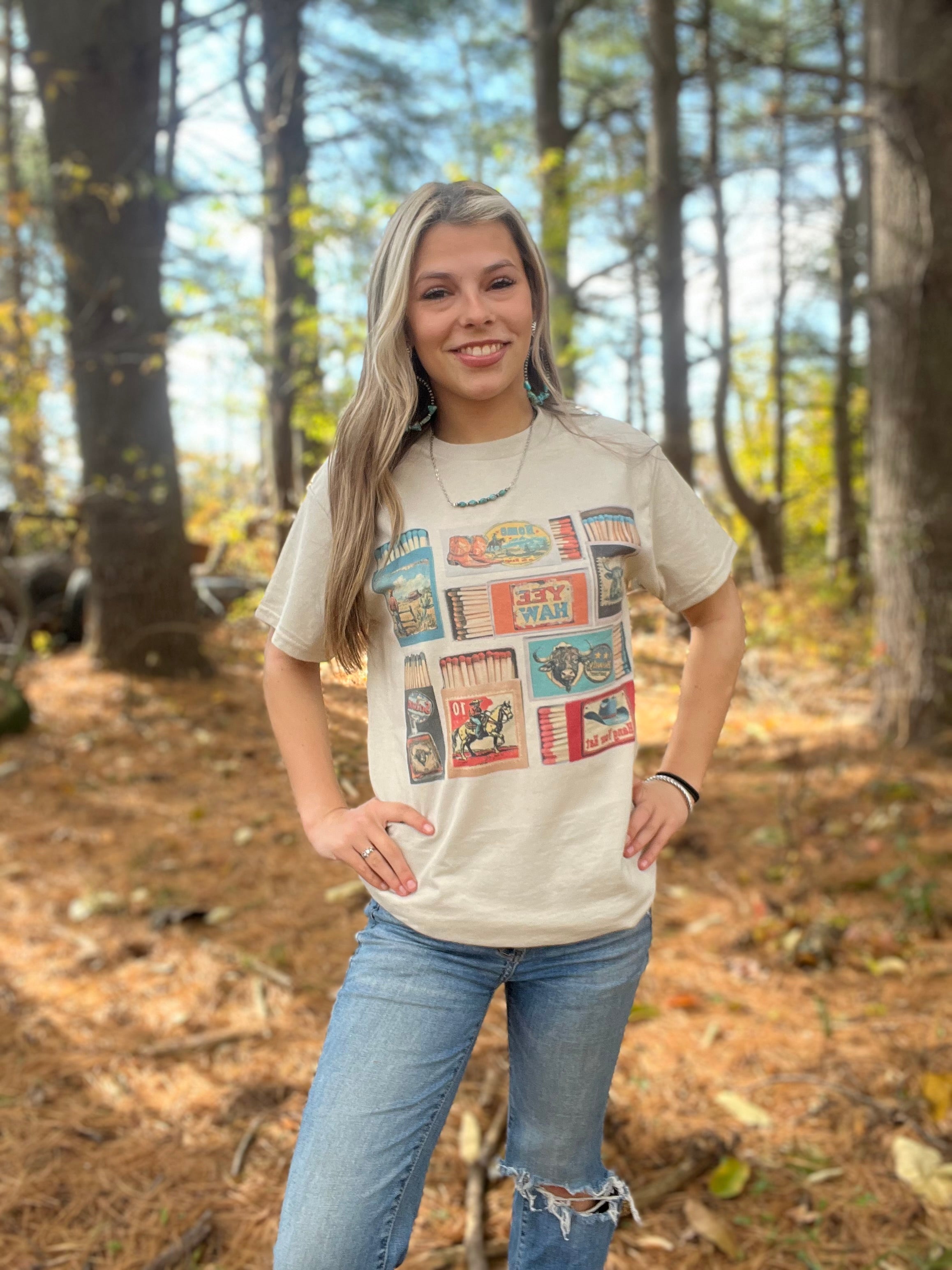 Vintage Match Box Tee