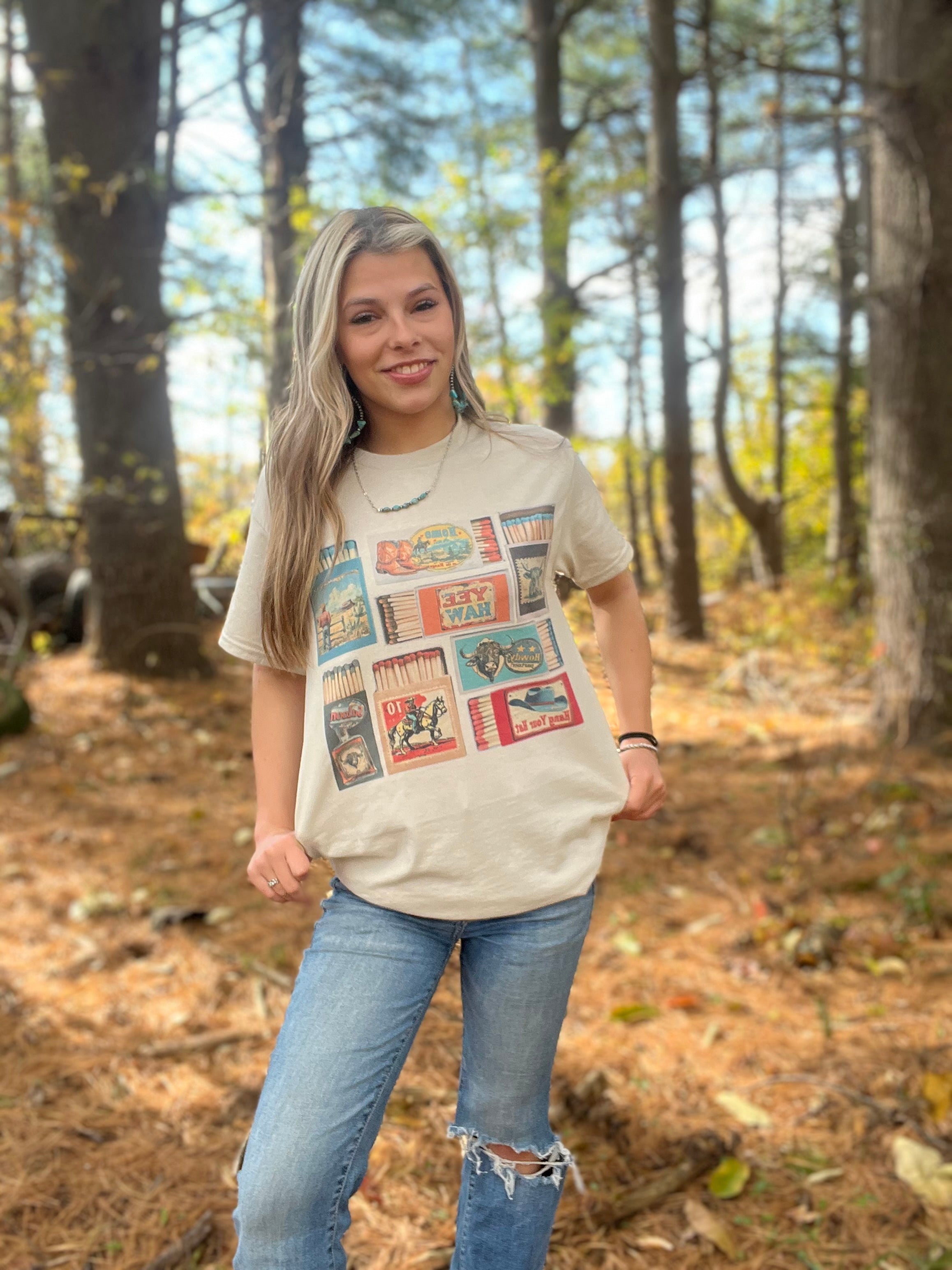 Vintage Match Box Tee