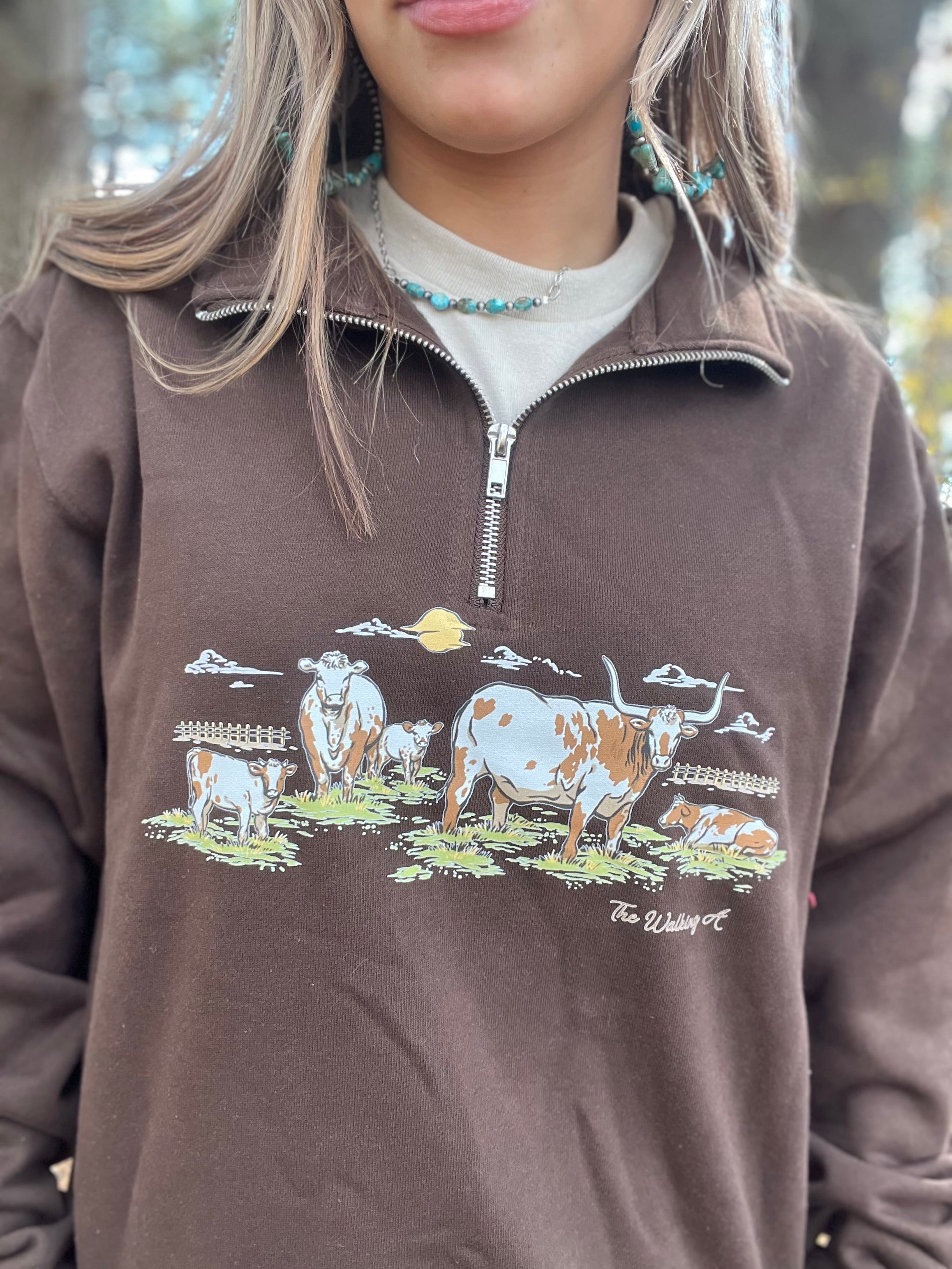 The Longhorn Quarter Zip