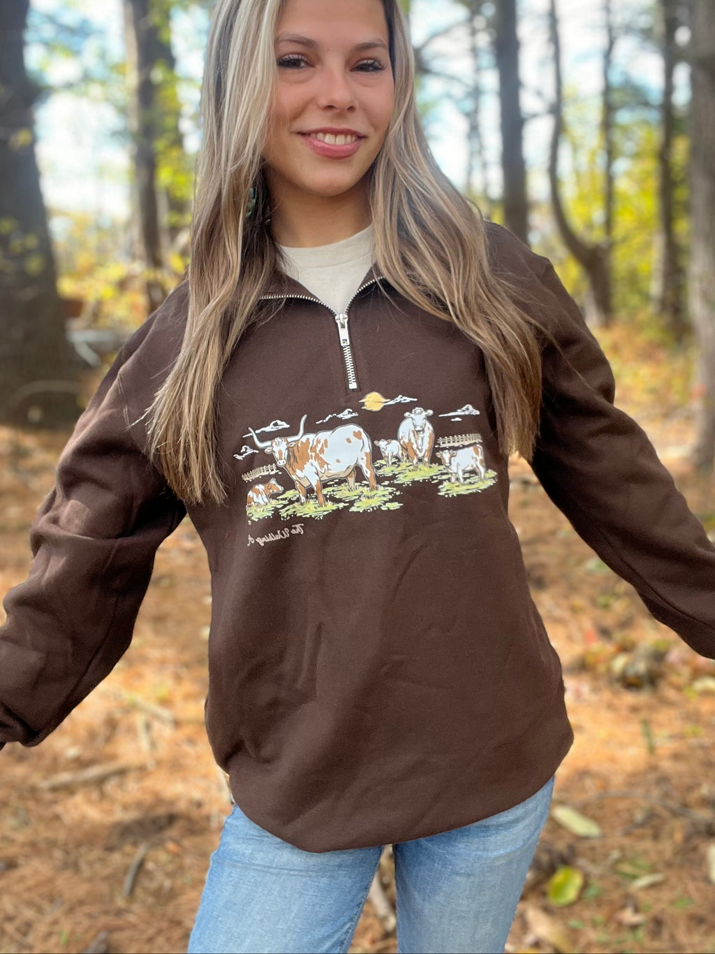 The Longhorn Quarter Zip