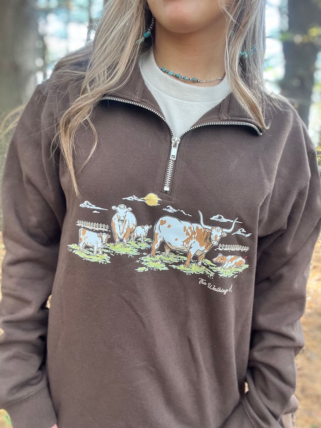 The Longhorn Quarter Zip