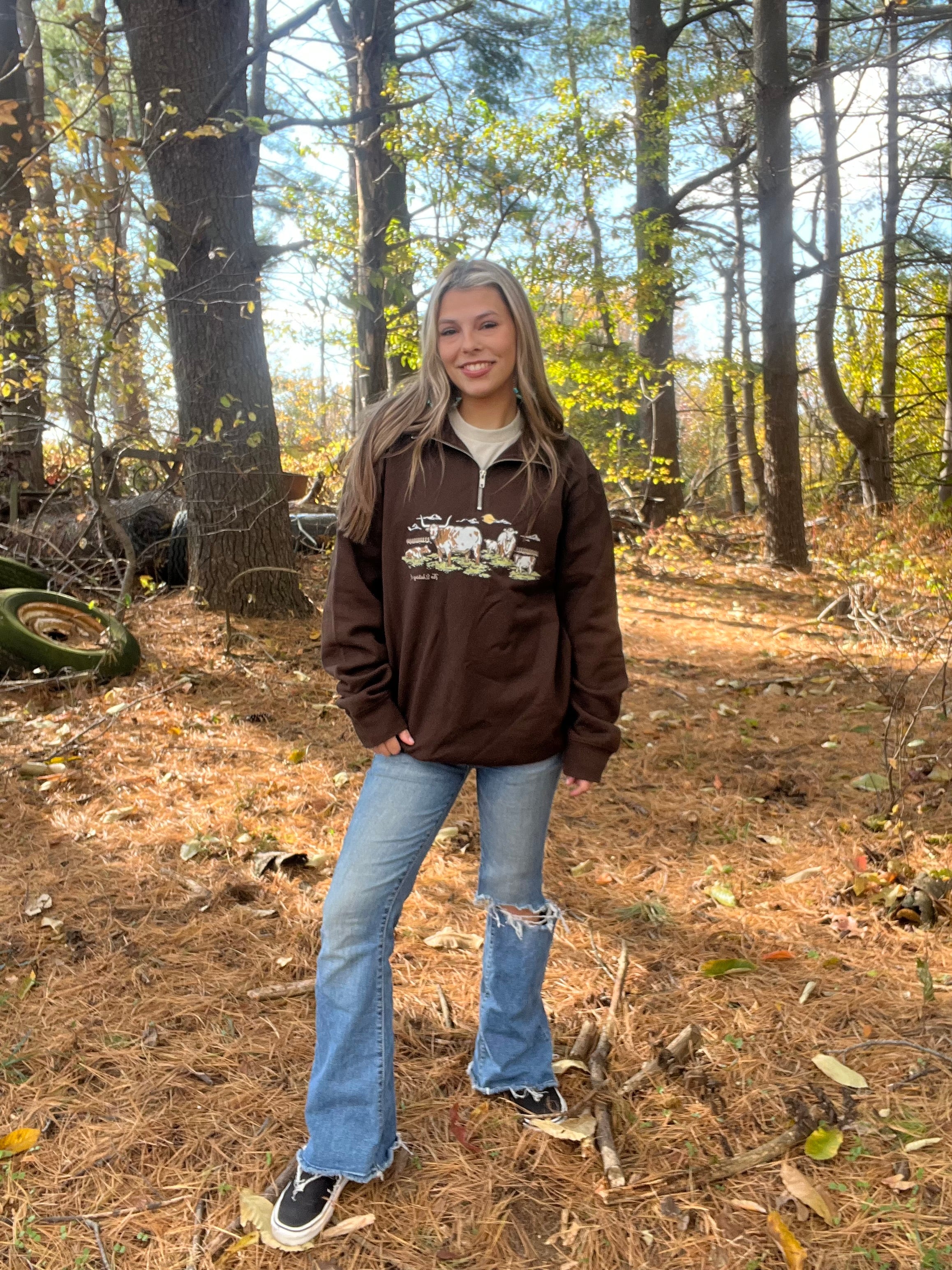 The Longhorn Quarter Zip