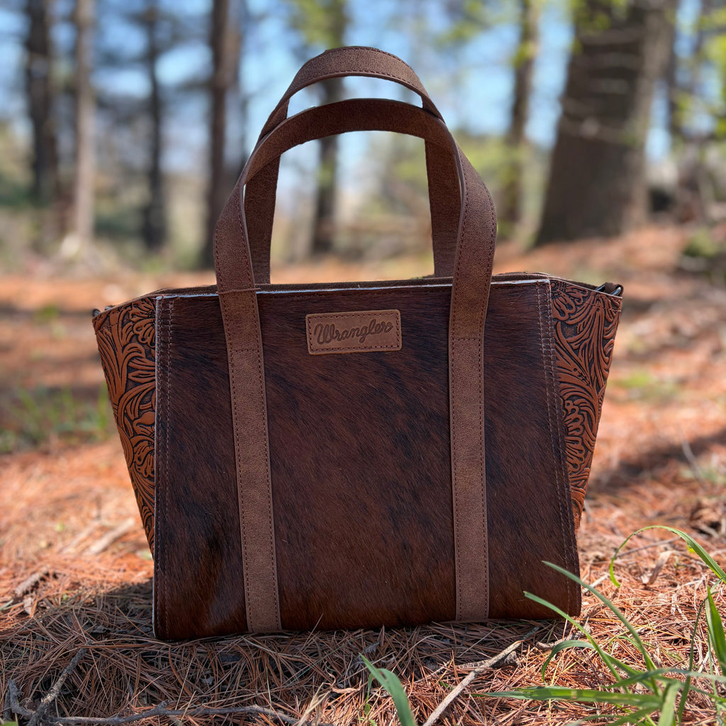 Wrangler Hair on Hide Purse