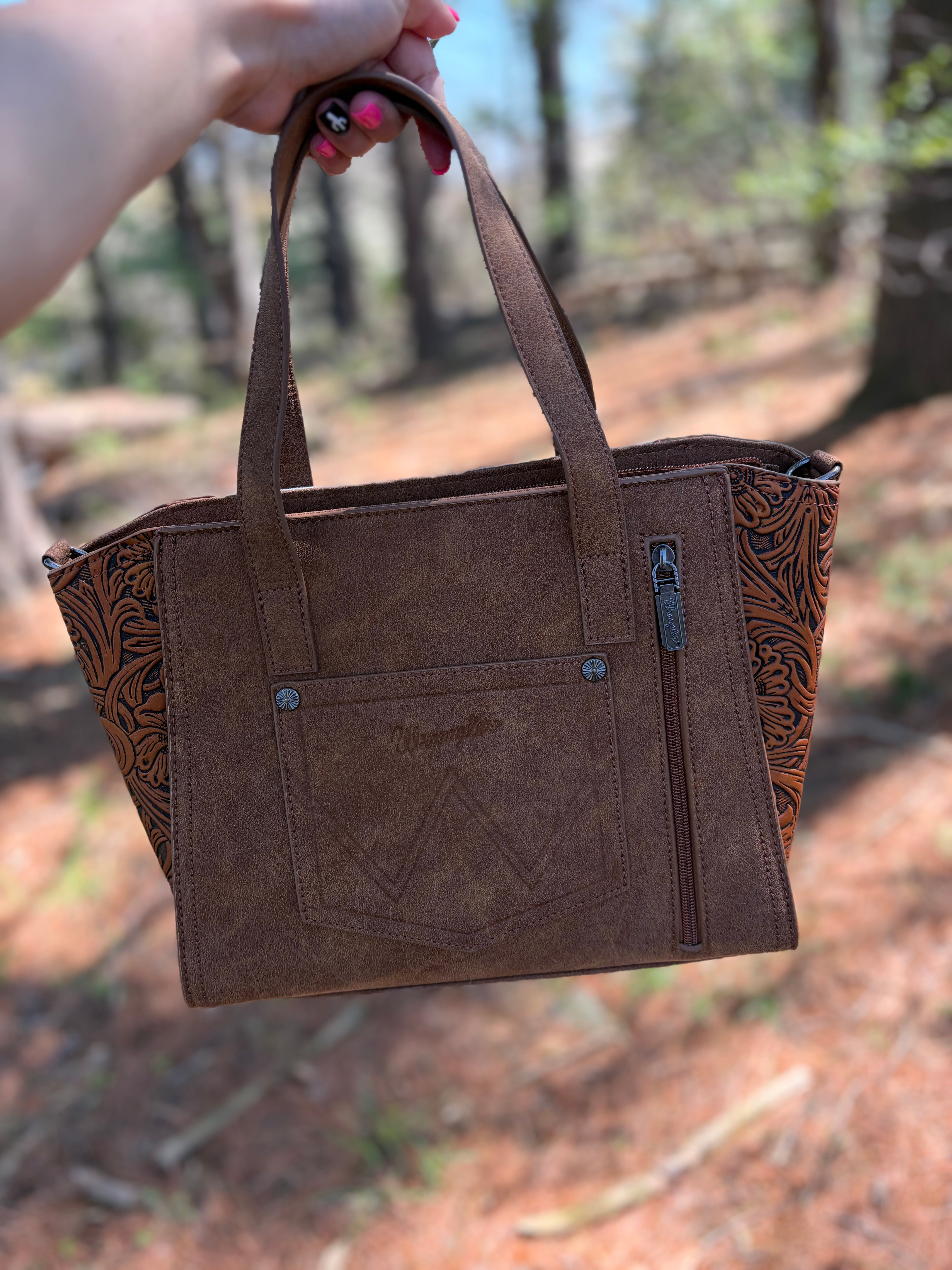 Wrangler Hair on Hide Purse