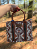 Wrangler Brown Aztec Tote