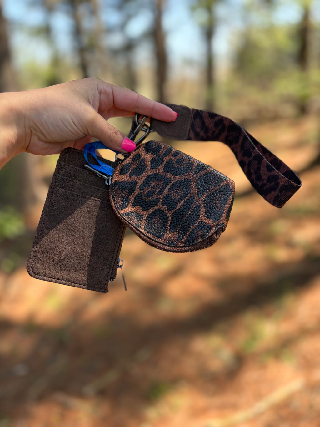 Wrangler Leopard Dual Wristlet