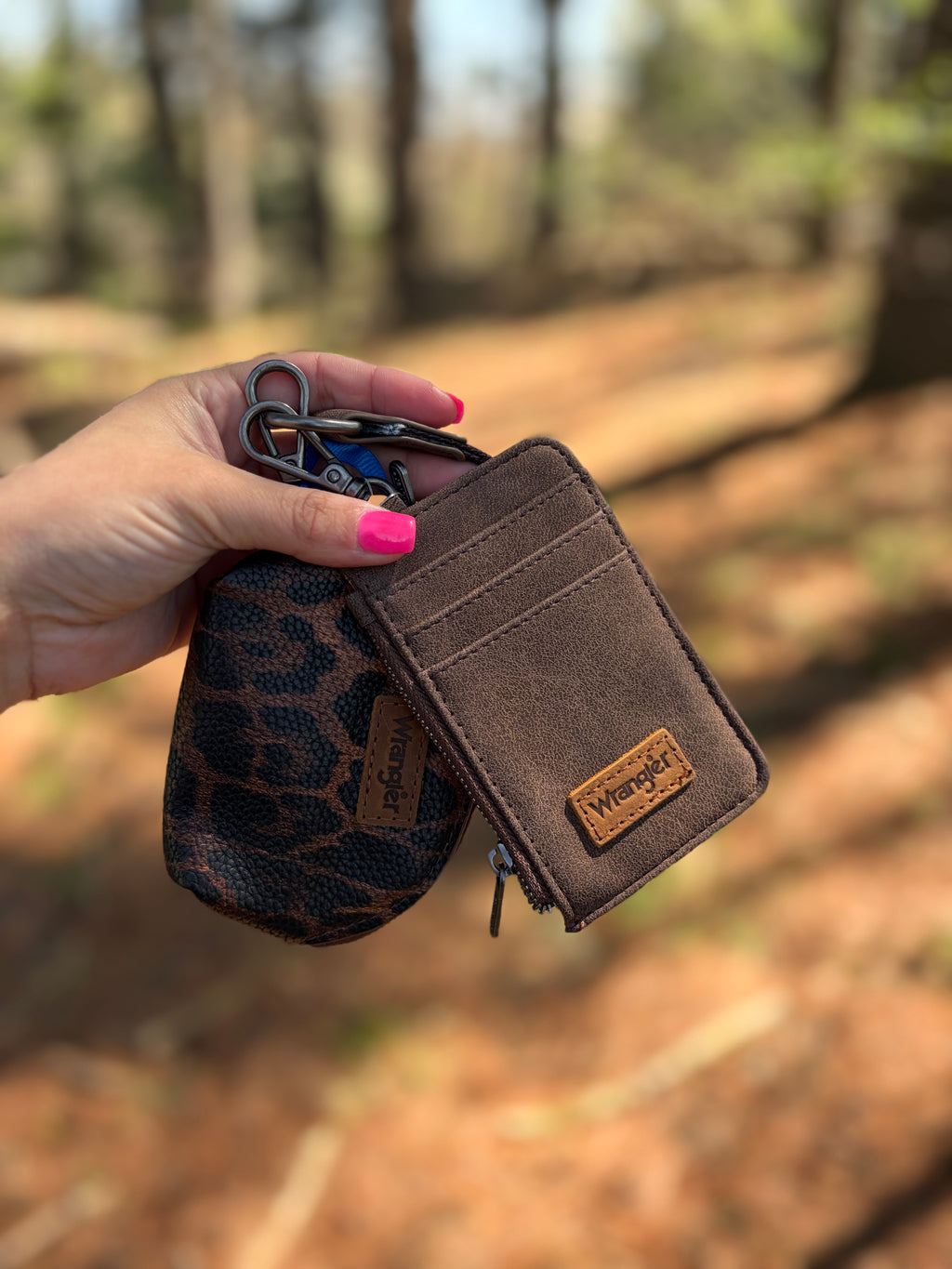 Wrangler Leopard Dual Wristlet