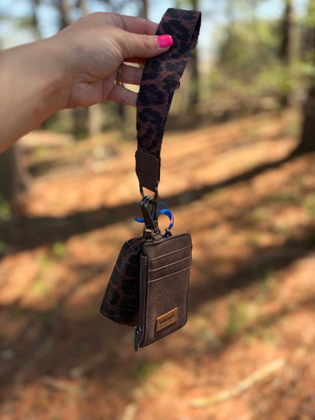 Wrangler Leopard Dual Wristlet