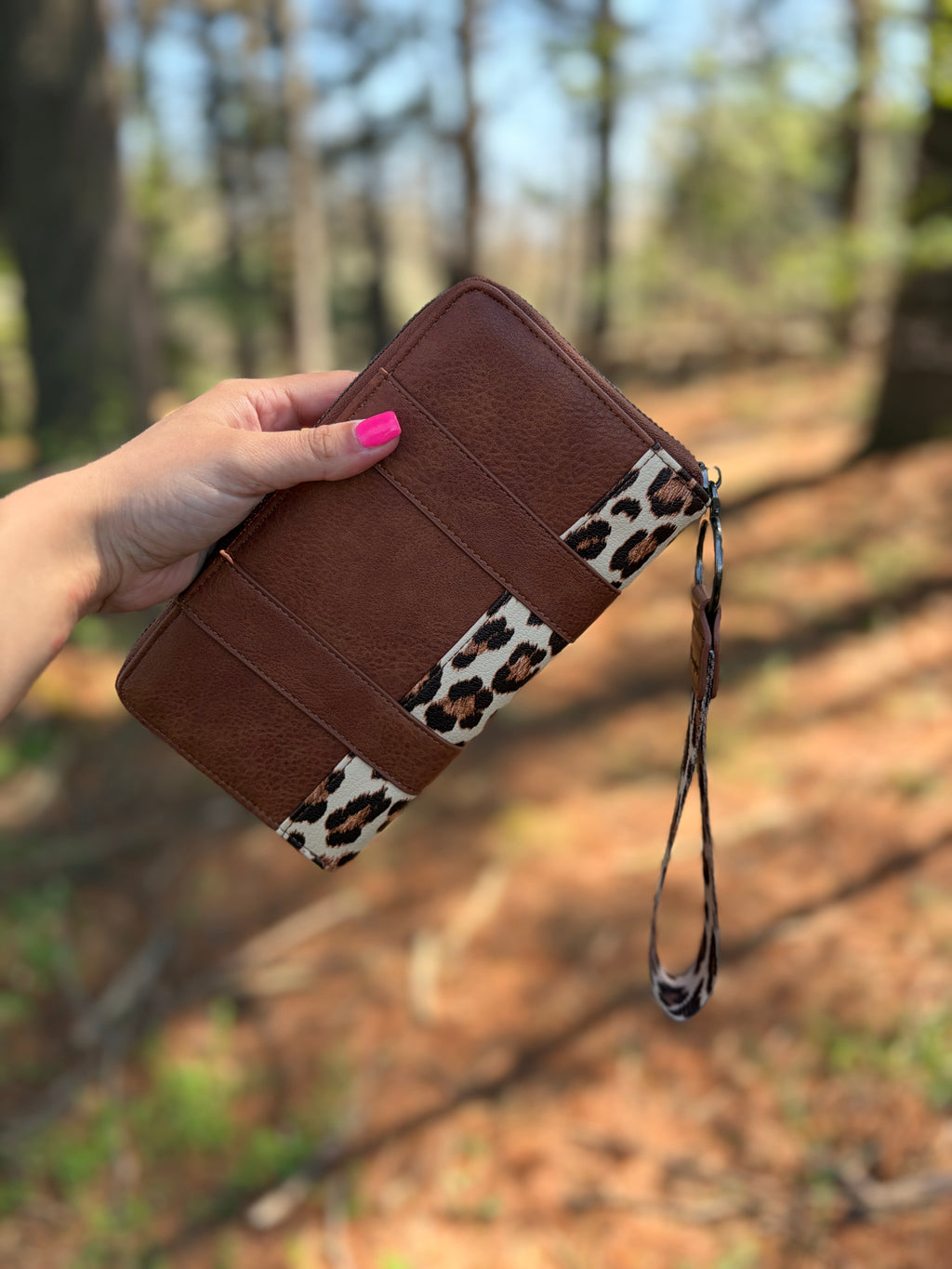 Wrangler Cheeta Print Wallet
