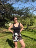 Cow Print Shorts