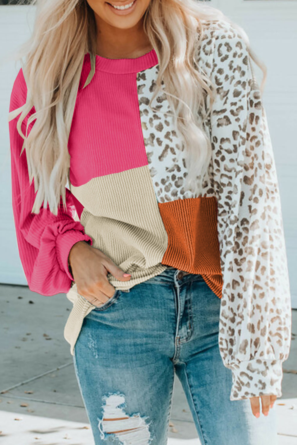 Southern Bell Ribbed Sweater